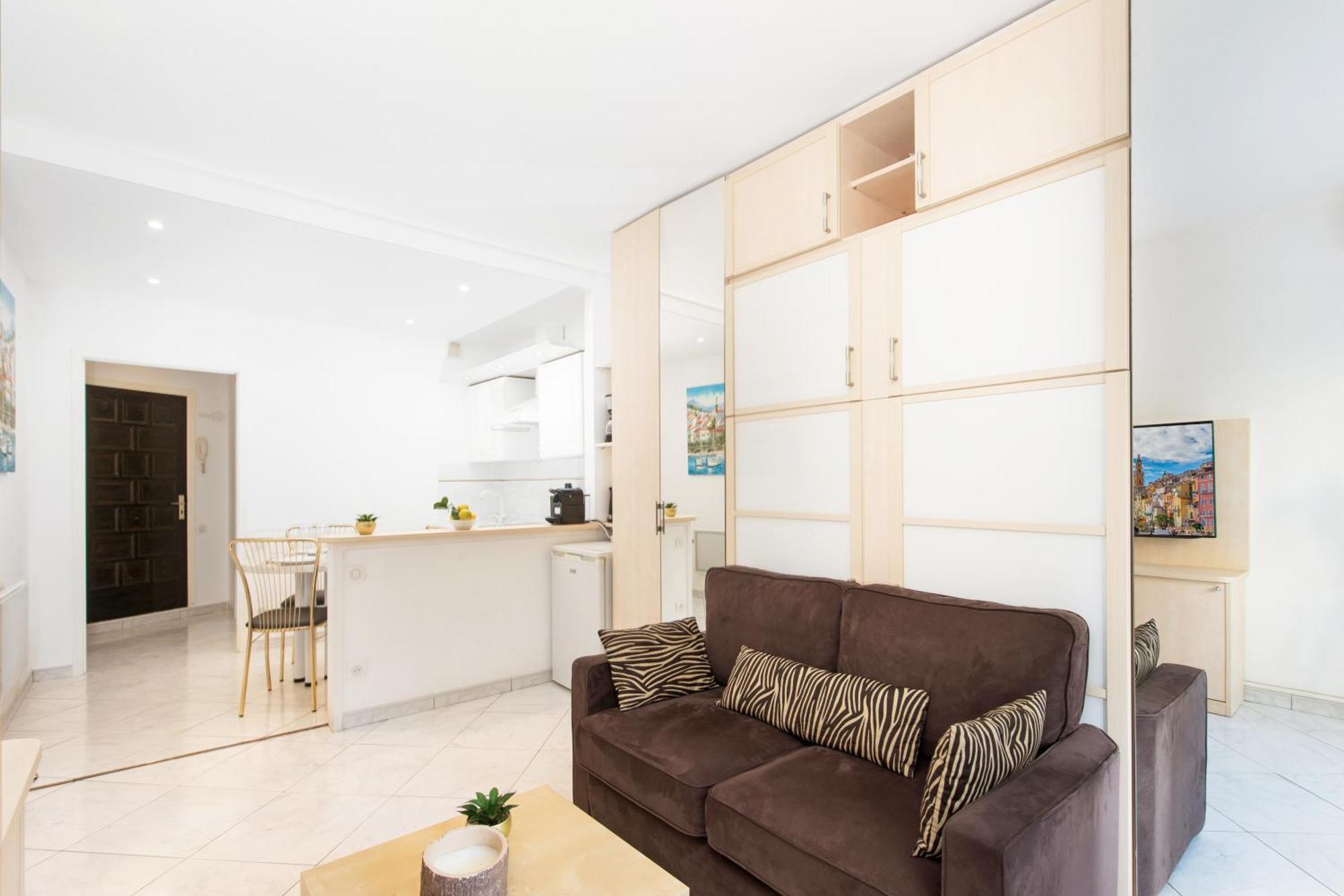 Cosy Studio - Residence Front De Mer - Menton Dış mekan fotoğraf